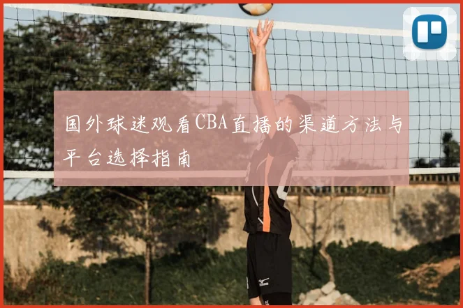 国外球迷观看CBA直播的渠道方法与平台选择指南